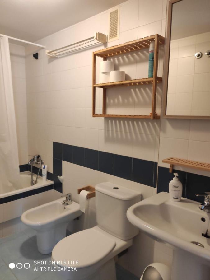 Luminoso Y Acogedor Apartamento En La Playa Олейрос Экстерьер фото